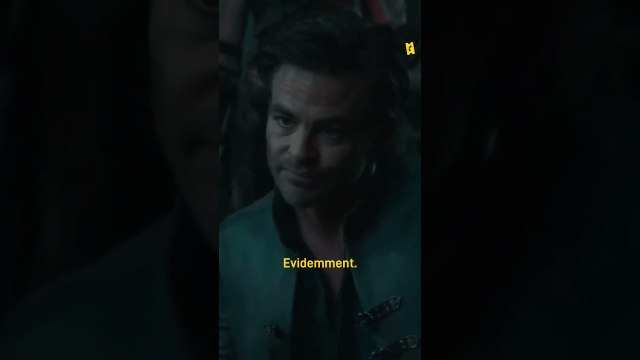 Chris Pine interviewe un mort vivant ? #shorts