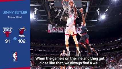 Tải video: Heat always find a way - Butler after securing playoff berth