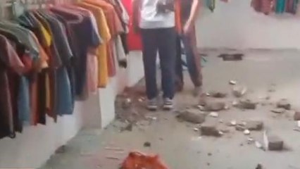 गया: कपड़ा मॉल में सेंधमारी कर चोरों ने लाखों का सामान किया पार, जांच में जुटी पुलिस