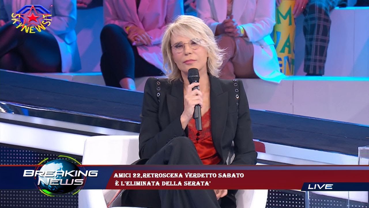 Amici 22,retroscena verdetto sabato  è l'eliminata della serata'