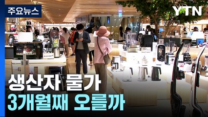 생산자 물가 3개월째 오를까...정부, 가격 인상 억제 '안간힘' / YTN