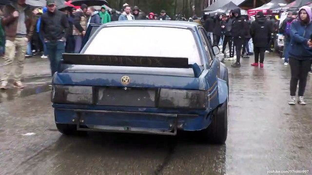 BMW E30 V10 -E60 M5 Engine- Drifts- Flames - Lovely SOUNDS