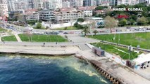 Marmara Denizi'nde müsilaj yeniden mi hortladı! Endişelendiren görüntü