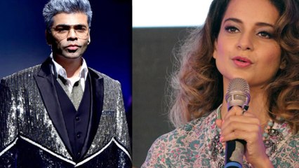 Kangana Ranaut ने Karan Johar की फिर निकाली हेकड़ी, पुराने Viral Video पर React कर कहा, 'चाचा तु...'