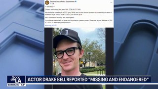 Actor Drake Bell reported missing in Florida