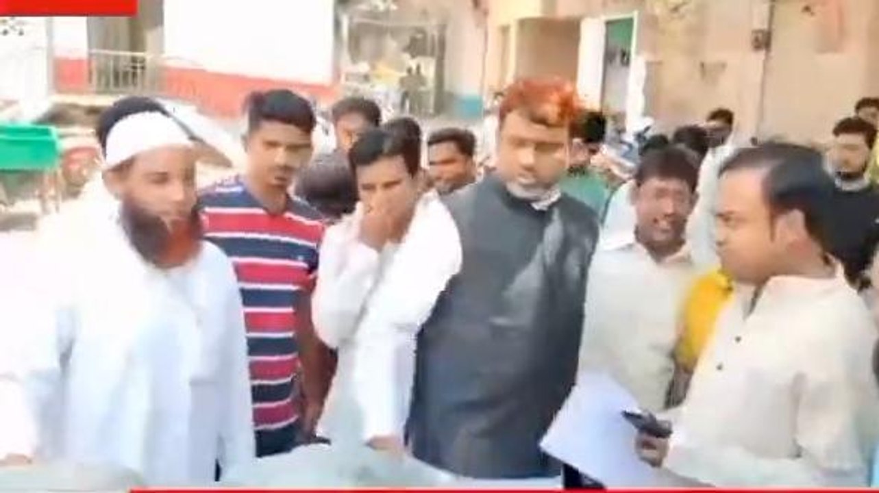 बिहारशरीफ हिंसा: एआईएमआईएम के प्रदेश अध्यक्ष ने जाना पीड़ितों का हाल