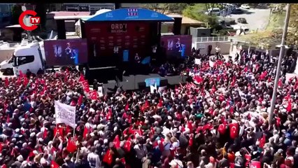 #CANLI Ordu'da büyük coşku... Ekrem İmamoğlu Ordu'da konuşuyor