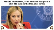 Reddito cittadinanza, soldi per i non occupabili e altri 280 euro per l’affitto, altre novità