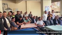 Romanlardan Cumhurbaşkanı Erdoğan'a destek