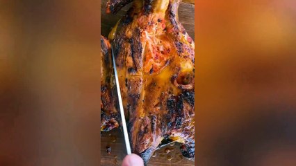 Hermits Cooking Tasty Meat in the Snowy Mountains! The perfect ASMR