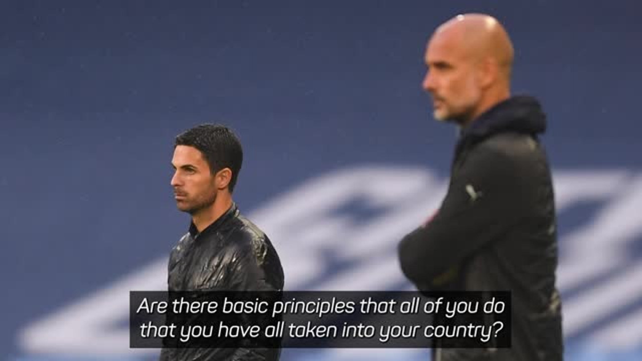 Arteta reveals Guardiola's footballing principles - video Dailymotion