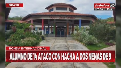 Tremendo: atacó a dos nenas de nueve años con un hacha