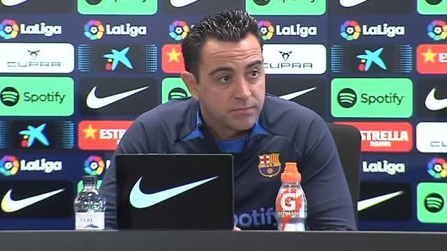 Xavi: Tenemos que ganar muchos partidos todavía para ser campeones