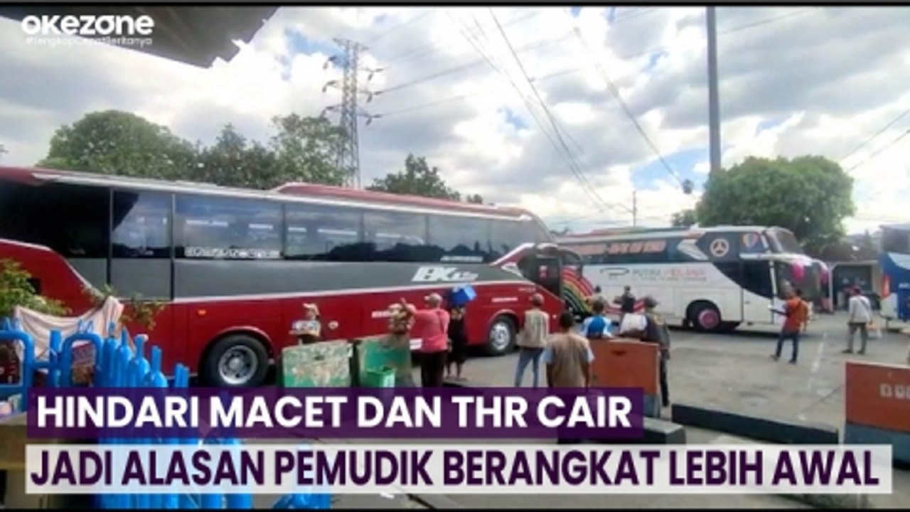 Hindari Macet dan THR Cair Jadi Alasan Pemudik Berangkat Lebih Awal