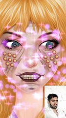 asmr makeup animation transformation the zombie daughter into beautiful
