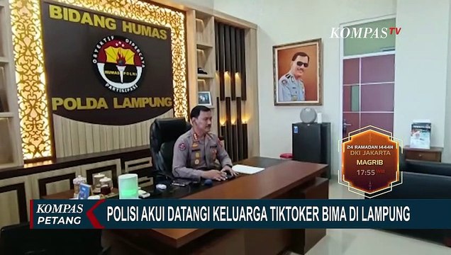 Polisi Ungkap Alasan Datangi Rumah Orang Tua Tiktoker, Bima Yudho yang Viral Kritik Pemprov Lampung