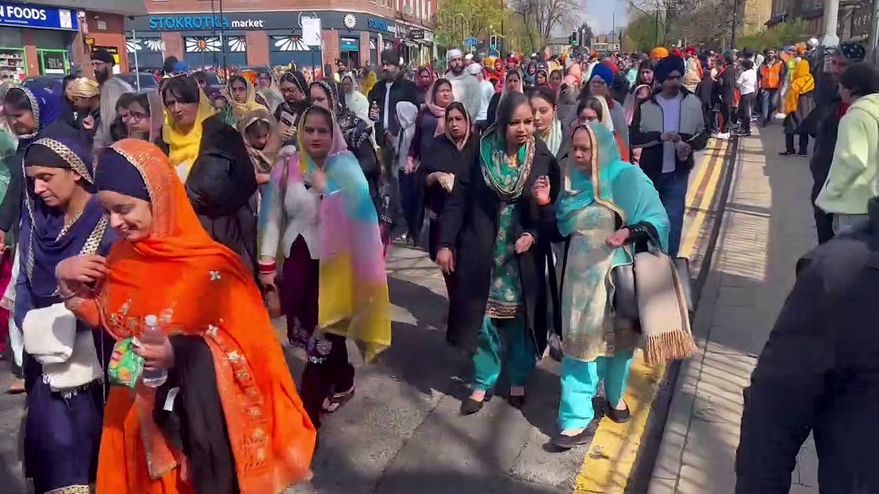 Vaisakhi parade Leeds Take a look at the annual Sikh parade at