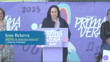 Ione Belarra proclama que Podemos no será "adorno del PSOE"