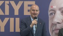 İçişleri Bakanı Soylu, Eyüpsultan AK Parti İlçe Başkanlığı'nda açıklamalarda bulundu