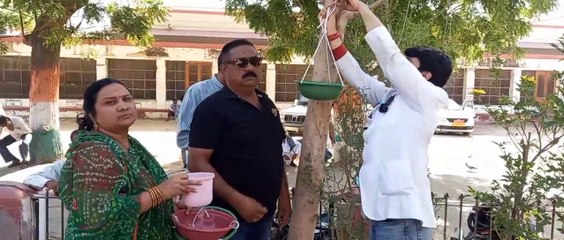 बगीचियों में होगी पक्षियों के लिए दाना-पानी की व्यवस्था