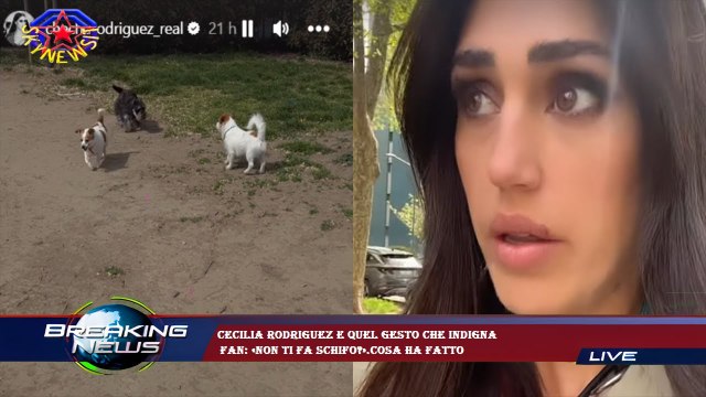 Cecilia Rodriguez e quel gesto che indigna fan: «Non ti fa schifo?».Cosa ha fatto
