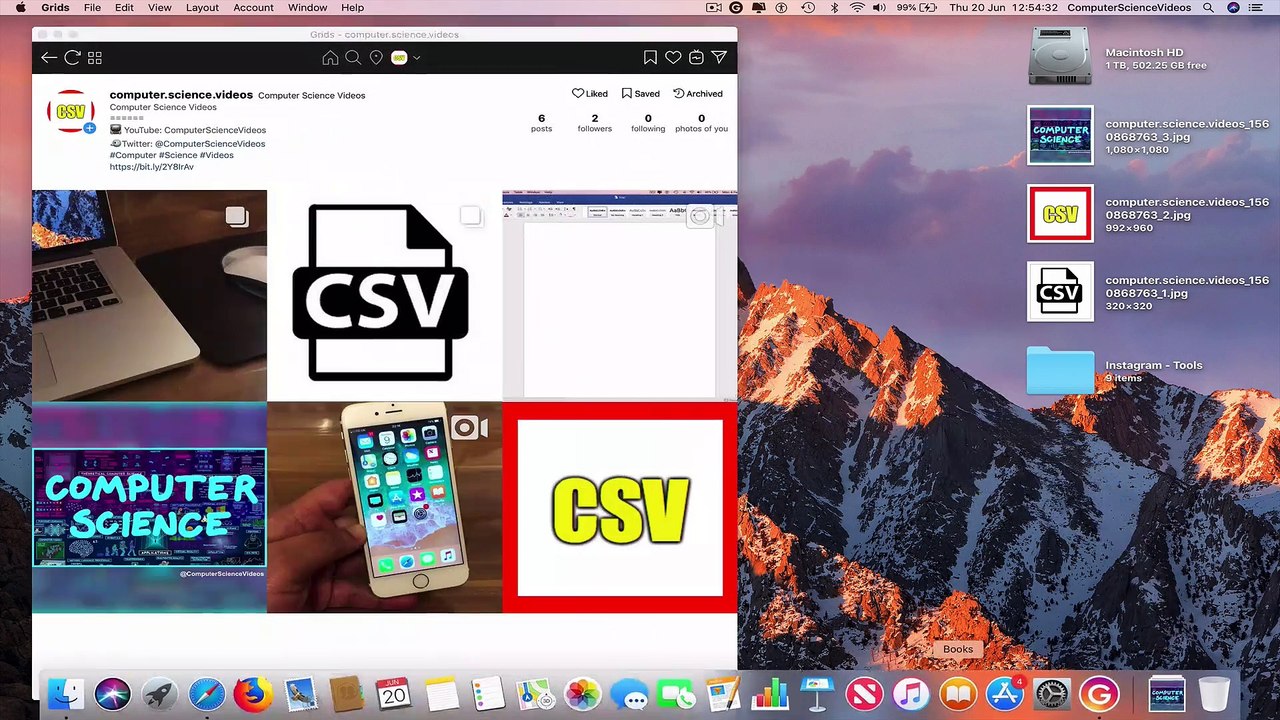 How to USE Instagram on a Computer (GRIDS Application) - Create a Folder Collection | Tutorial 30