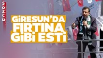 Ekrem İmamoğlu'nu Giresun Mitinginde Güldüren Pankart: 'Tayyip Bizi Bekleme...'