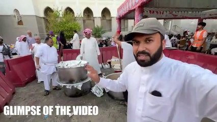 They Slaughter 12 Goats DailyBeef Pulao GRAND Roadside IFTAR in Makkah