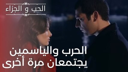 الحرب والياسمين يجتمعان مرة أخرى | مسلسل الحب والجزاء  - الحلقة 10