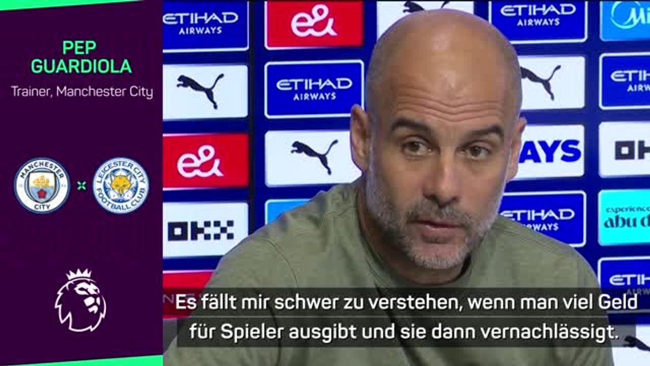 Guardiola: kümmern uns 24 stunden am tag um haaland