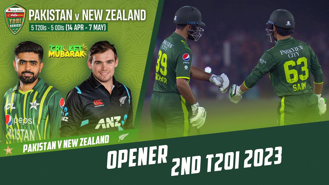 Opener | Pakistan vs New Zealand | 2nd T20I 2023 | PCB | M2B2T