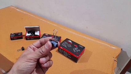 Unboxing and Review of Metal Binder Clips 25mm, 32 mm, 41mm Paper Holding Files Organized and Secure