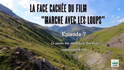 ✅” Marche avec les loups” a été aussi  filmé à 200 m de l’exploitation de Séb...