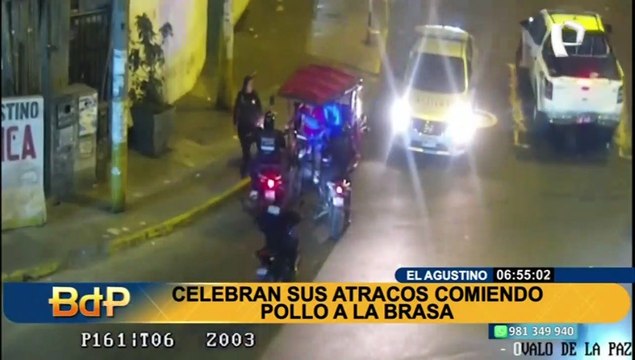 ¡Caen Los come pollo ! Delincuentes celebran sus atracos comiendo pollo a la brasa