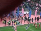 Stade Francais - Toulouse ; entrée des joueurs