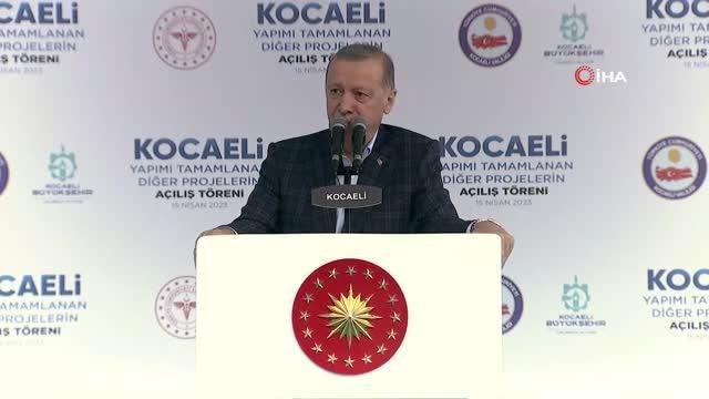 Cumhurbaşkanı Recep Tayyip Erdoğan: Şehir Hastanesi hariç, diğer kurumlarımız, belediyelerimizle birlikte toplamda 2,3 milyarlık yatırımı şehrimize...