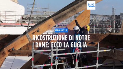 A 4 anni dall'incendio a Notre-Dame, ecco i lavori per la guglia