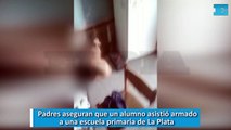 Padres aseguran que un alumno asistió armado a una escuela primaria de La Plata
