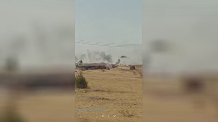 صور لمروحيات تابعة للجيش السوداني تقصف مواقع للدعم السريع    #العربية