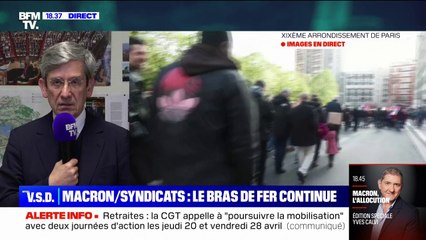 Réforme des retraites promulguée: "On n'a pas raison, dans une démocratie, contre le peuple", affirme Charles de Courson, député Liot