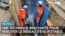 Seconde vie pour la conduite d’eau rue Courtalon à Troyes