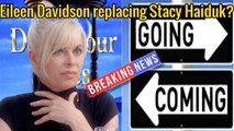 To day's SHOCKING news- Welcome back Eileen Davidson, will she replace Stacy Haiduk? Days on Peacock