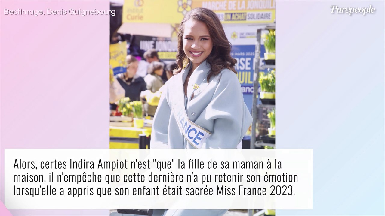 "Il n'y a pas de Miss à la maison" : le recadrage en règle de la mère d'Indira Ampiot, Miss France 2023