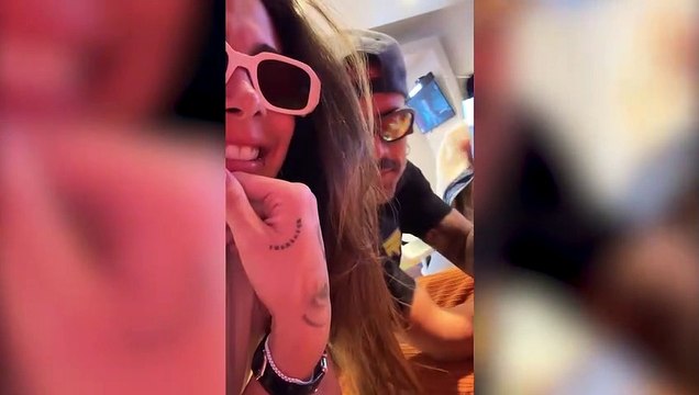 Greeicy y Mike Bahía antes de llegar a bolivia