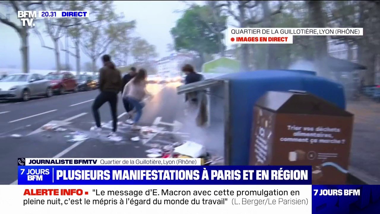 Rennes: 1.200 personnes ont manifesté contre la réforme des retraites, 11 personnes ont été interpellées