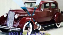 1937 Packard 120 Touring Coupe . classic muscle cars show.