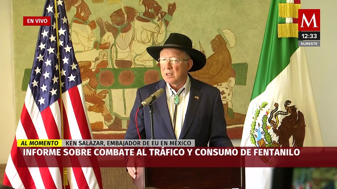 Fentanilo es un veneno, se produce más fácil que otras drogas en el pasado: Ken Salazar