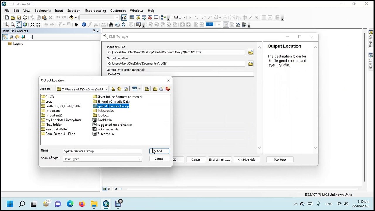 How to convert kml or kmz to shapefile in ArcGIS