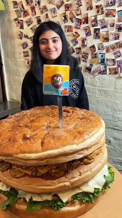 Biggest burger made