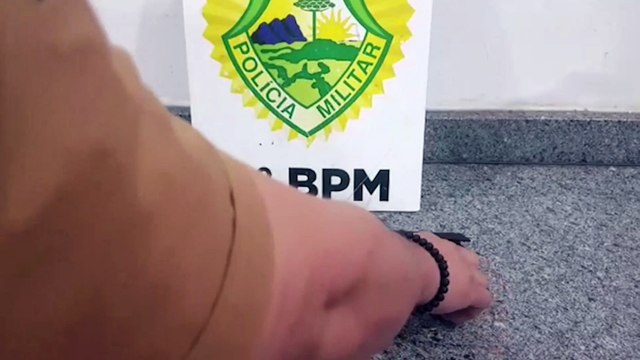 Arma de fogo e munições de Policial Penal são apreendidas em ação da PM e oficial de justiça